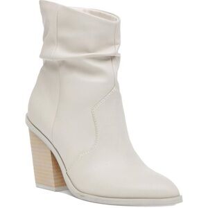Dolce Vita Cream Heeled Boots